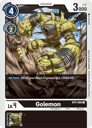Golemon (BT4-066)  Common - Great Legend