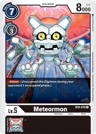 Meteormon (BT4-070)  Common - Great Legend