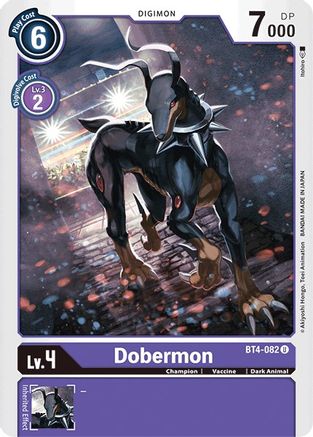 Dobermon (BT4-082)  Uncommon - Great Legend