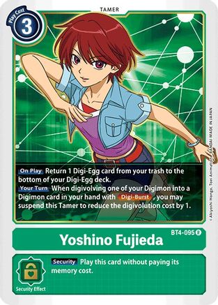 Yoshino Fujieda (BT4-095)  Rare - Great Legend
