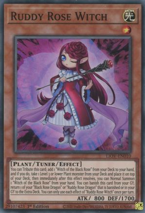 Ruddy Rose Witch (LIOV-EN010) - Super Rare - Lightning Overdrive