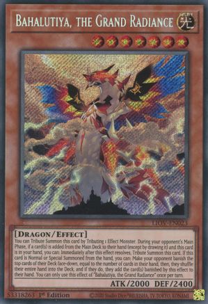 Bahalutiya, the Grand Radiance (LIOV-EN023) - Secret Rare - Lightning Overdrive