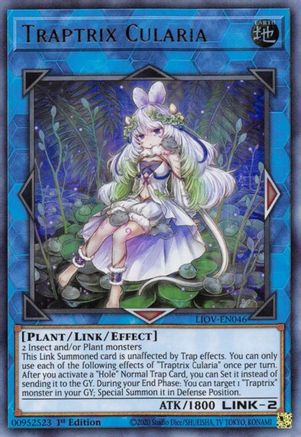 Traptrix Cularia (LIOV-EN046) - Ultra Rare - Lightning Overdrive