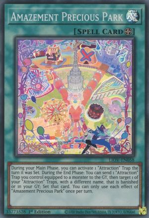 Amazement Precious Park (LIOV-EN058) - Super Rare - Lightning Overdrive