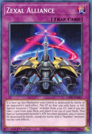 Zexal Alliance (LIOV-EN067) - Common - 1st Edition - Lightning Overdrive