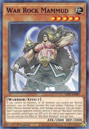 War Rock Mammud (LIOV-EN087) - Common - Lightning Overdrive