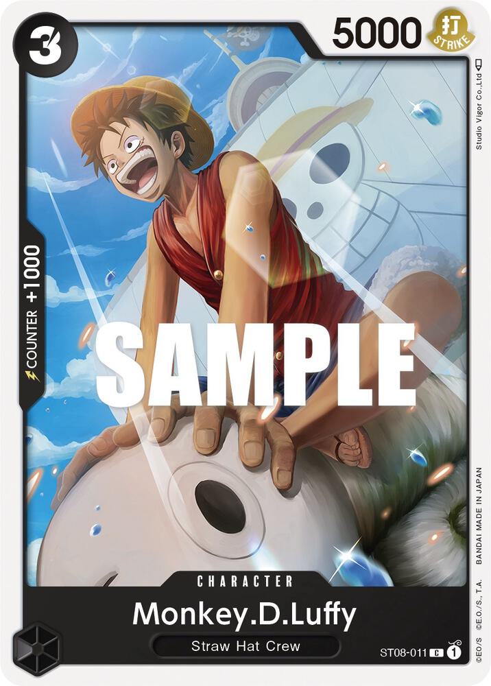 Monkey.D.Luffy ST08-011 (Starter Deck 8: Monkey.D.Luffy) 
