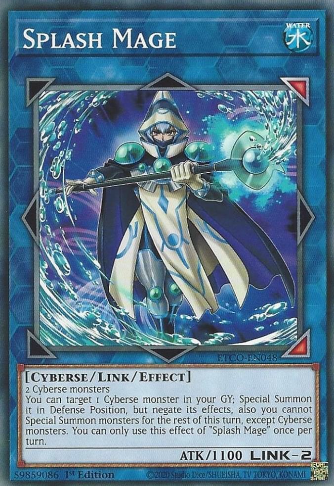 Splash Mage ETCO-EN048 (Eternity Code)  - 1st Edition
