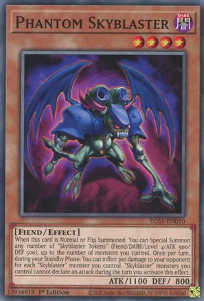 Phantom Skyblaster (EGS1-EN010) - Common - Egyptian God Deck: Slifer the Sky Dragon
