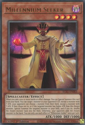 Millennium Seeker (EGS1-EN005) - Ultra Rare - Egyptian God Deck: Slifer the Sky Dragon