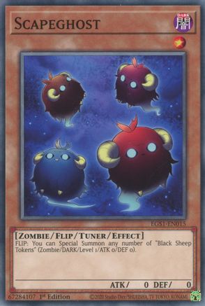 Scapeghost (EGS1-EN015) - Common - 1st Edition - Egyptian God Deck: Slifer the Sky Dragon