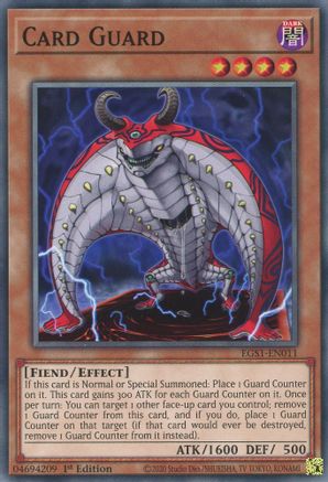 Card Guard (EGS1-EN011) - Common - Egyptian God Deck: Slifer the Sky Dragon