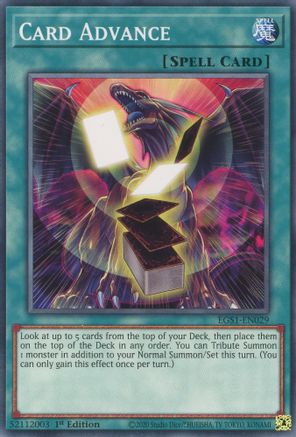 Card Advance (EGS1-EN029) - Common - Egyptian God Deck: Slifer the Sky Dragon