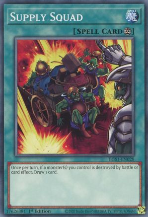 Supply Squad (EGS1-EN028) - Common - 1st Edition - Egyptian God Deck: Slifer the Sky Dragon