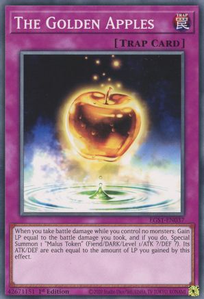 The Golden Apples (EGS1-EN037) - Common - Egyptian God Deck: Slifer the Sky Dragon