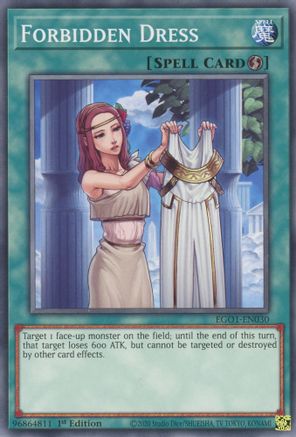 Forbidden Dress (EGO1-EN030) - Common - Egyptian God Deck: Obelisk the Tormentor
