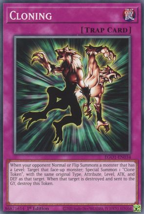 Cloning (EGO1-EN034) - Common - Egyptian God Deck: Obelisk the Tormentor