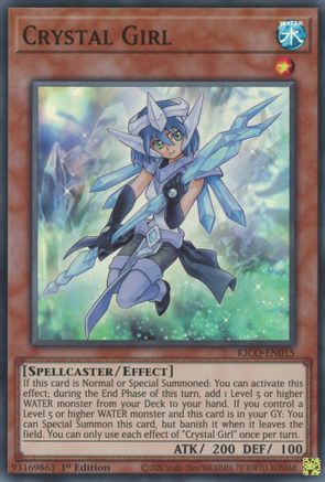 Crystal Girl (KICO-EN015) - Super Rare - King's Court