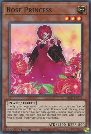 Rose Princess (KICO-EN017) - Super Rare - 1st Edition - King's Court