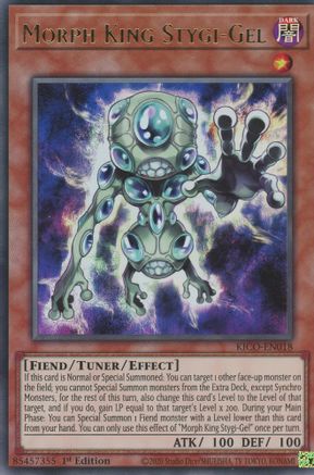 Morph King Stygi-Gel (KICO-EN018) - Ultra Rare - 1st Edition - King's Court