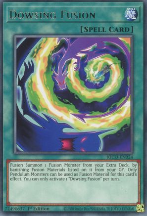 Dowsing Fusion (KICO-EN024) - Rare - 1st Edition - King's Court