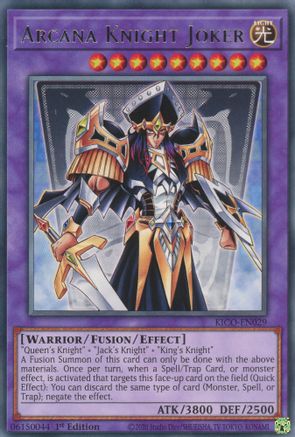 Arcana Knight Joker (KICO-EN029) - Rare - King's Court