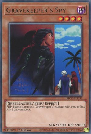 Gravekeeper's Spy (KICO-EN031) - Rare - 1st Edition - King's Court