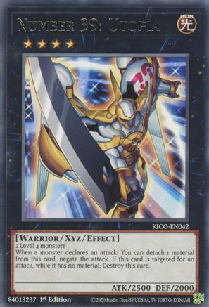Number 39: Utopia (KICO-EN042) - Rare - King's Court