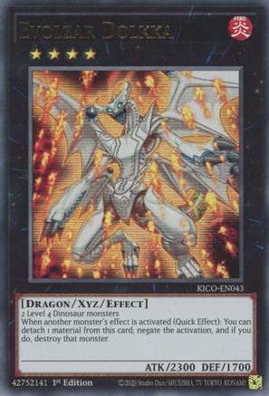 Evolzar Dolkka (KICO-EN043) - Ultra Rare - 1st Edition - King's Court