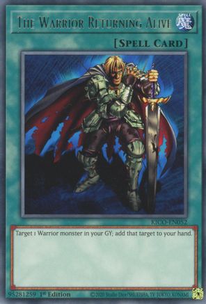 The Warrior Returning Alive (KICO-EN052) - Rare - King's Court