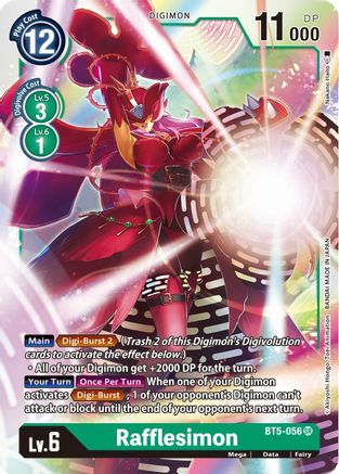 Rafflesimon (BT5-056) Foil Super Rare - Battle of Omni