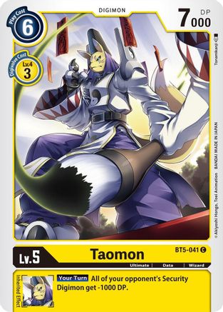 Taomon (BT5-041)  Common - Battle of Omni