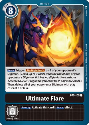 Ultimate Flare (BT5-105)  Common - Battle of Omni