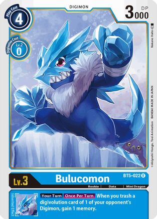 Bulucomon (BT5-022)  Rare - Battle of Omni