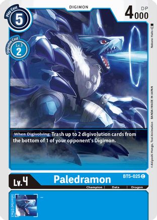 Paledramon (BT5-025)  Common - Battle of Omni