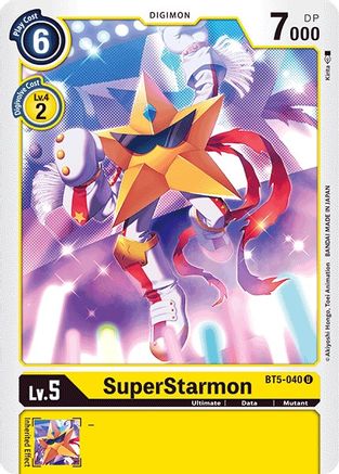 SuperStarmon (BT5-040)  Uncommon - Battle of Omni