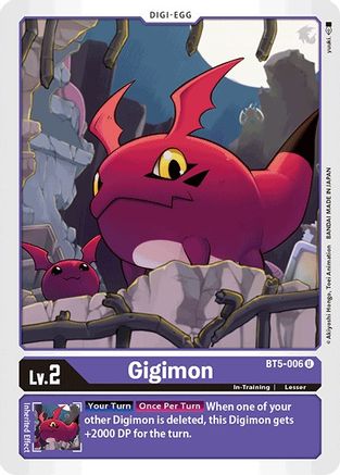 Gigimon (BT5-006)  Uncommon - Battle of Omni
