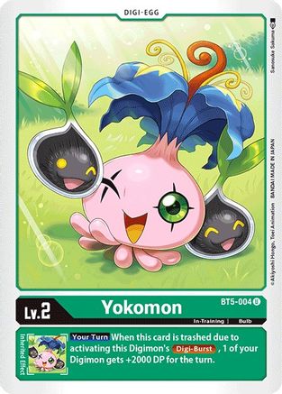 Yokomon (BT5-004)  Uncommon - Battle of Omni