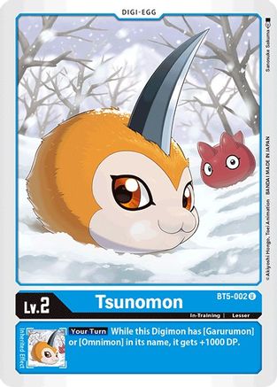 Tsunomon (BT5-002)  Uncommon - Battle of Omni