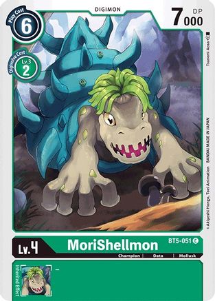 MoriShellmon (BT5-051)  Common - Battle of Omni