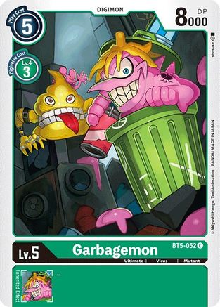 Garbagemon (BT5-052)  Common - Battle of Omni