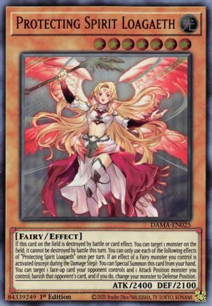 Protecting Spirit Loagaeth (DAMA-EN025) - Ultra Rare - Dawn of Majesty