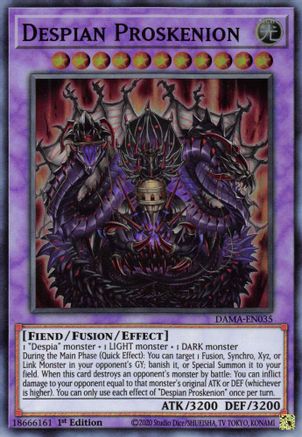 Despian Proskenion (DAMA-EN035) - Super Rare - Dawn of Majesty
