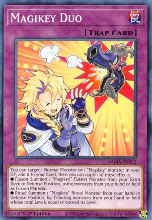 Magikey Duo (DAMA-EN072) - Common - 1st Edition - Dawn of Majesty