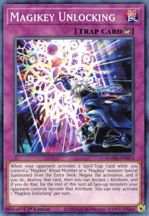 Magikey Unlocking (DAMA-EN073) - Common - 1st Edition - Dawn of Majesty