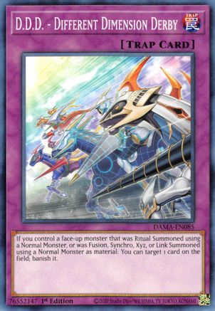 D.D.D. - Different Dimension Derby (DAMA-EN085) - Common - Dawn of Majesty