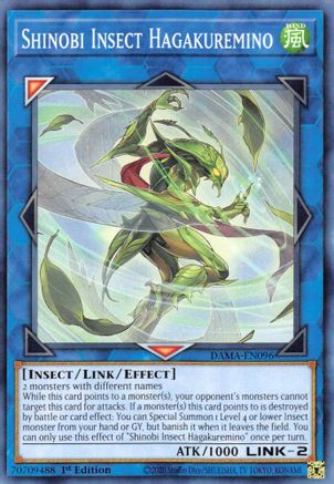 Shinobi Insect Hagakuremino (DAMA-EN096) - Common - Dawn of Majesty