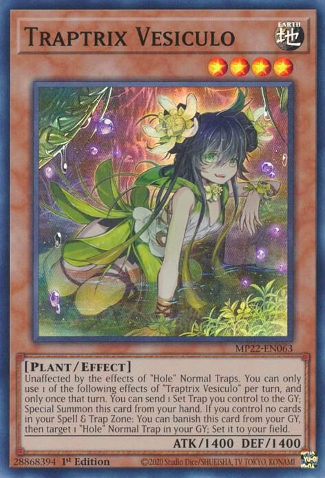 Traptrix Vesiculo MP22-EN063 (2022 Tin of the Pharaoh's Gods)  - 1st Edition