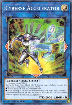 Cyberse Accelerator (MP21-EN241) - Common - 2021 Tin of Ancient Battles