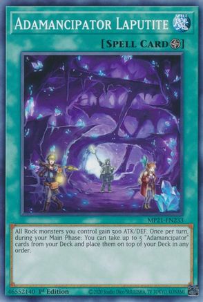 Adamancipator Laputite (MP21-EN233) - Common - 2021 Tin of Ancient Battles